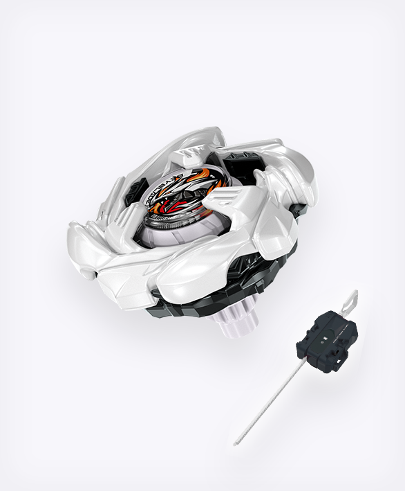 Beyblade X BX-00 Cobalt Dragoon 9-60F Metal Coat White J League