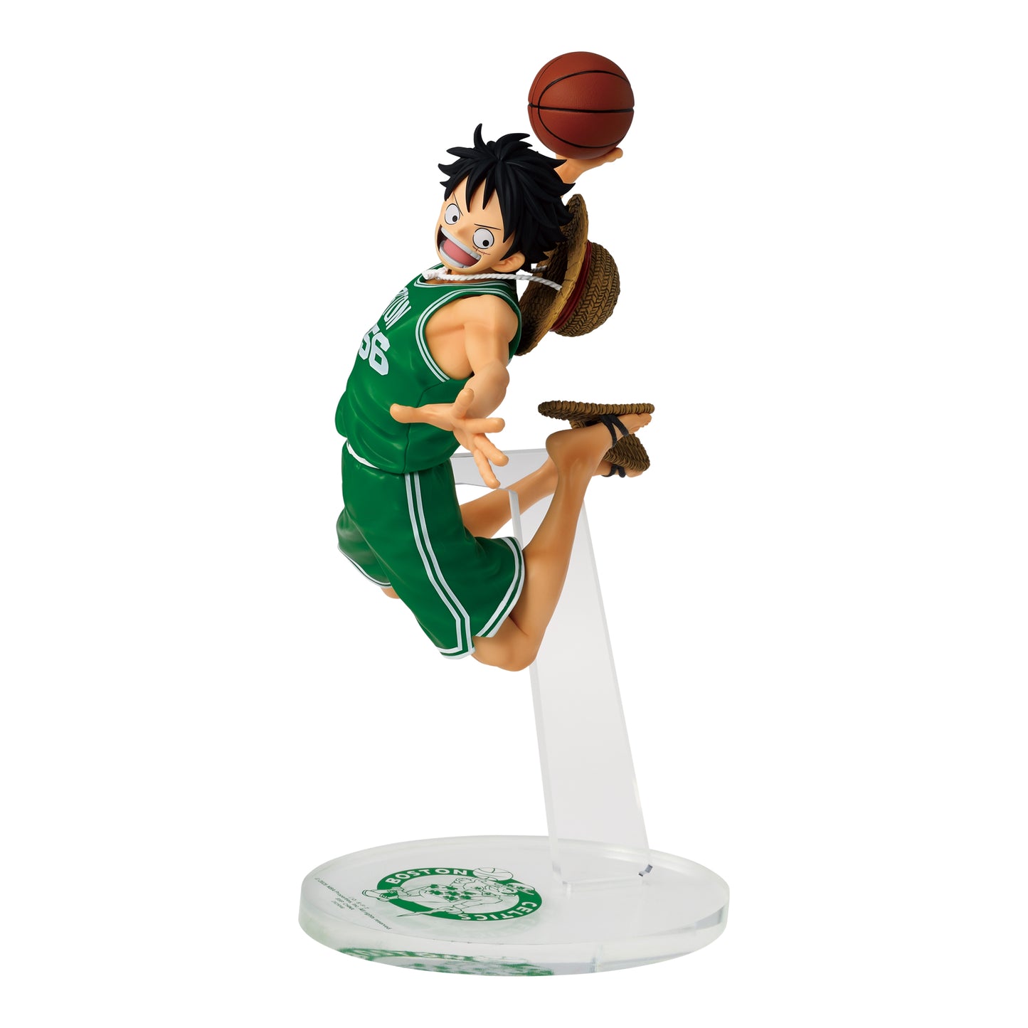 ONE PIECE ×NBA MASTER STARS PIECE THE MONKEY.D.LUFFY BOSTON CELTICS