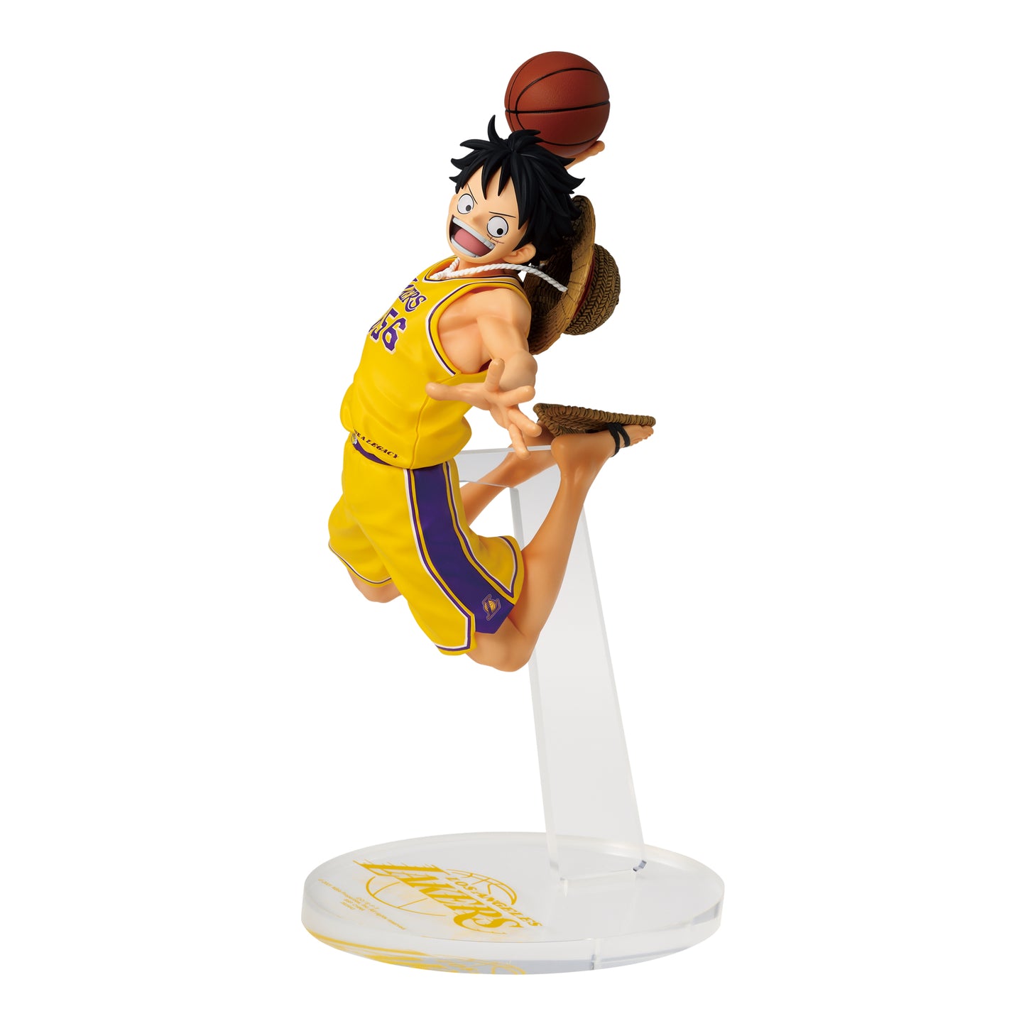 ONE PIECE ×NBA MASTER STARS PIECE THE MONKEY.D.LUFFY LOS ANGELES LAKERS