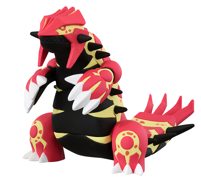 Moncolle Pokemon Atcheo Groudon By Takara Tomy