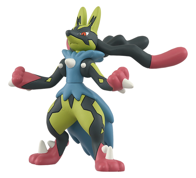 Moncolle Pokemon Shiny Mega Lucario By Takara Tomy