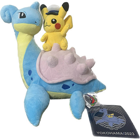 Peluche Pokemon Lapras & Pikachu Yokohama WCS23