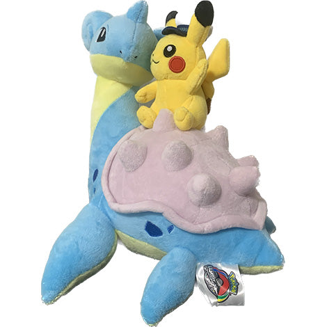 Peluche Pokemon Lapras & Pikachu Yokohama WCS23