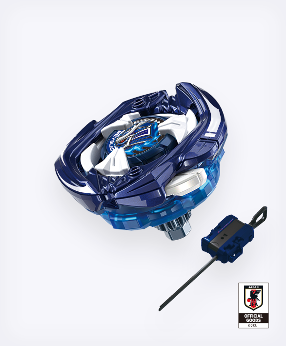Beyblade X UX-00 Samurai Saber 5-60 K Metal Coat Samurai Blue Nazionale Giapponese