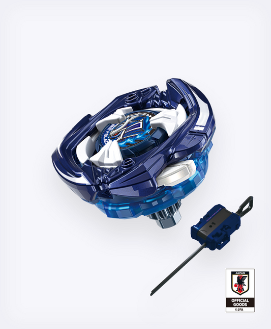 Beyblade X UX-00 Samurai Saber 5-60 K Metal Coat Samurai Blue Nazionale Giapponese