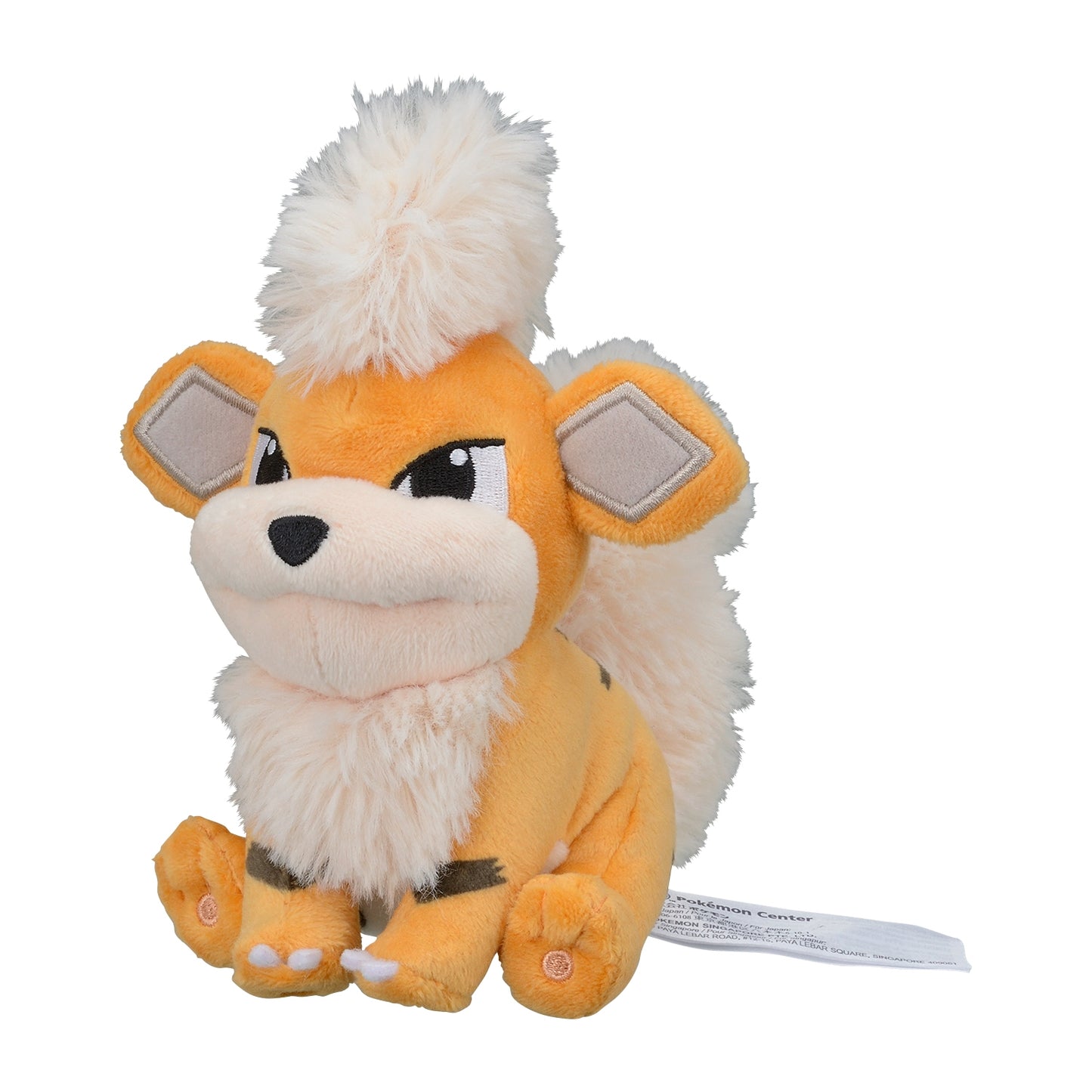 Peluche Pokemon Fit Growlithe