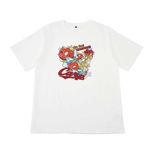 T-Shirt Pokemon Carp X Pokemon Center Hiroshima  L Size