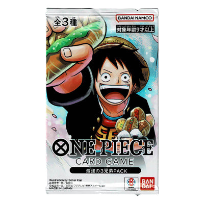 One Piece Pack Promo "Strongest 3 Brothers" Sealed