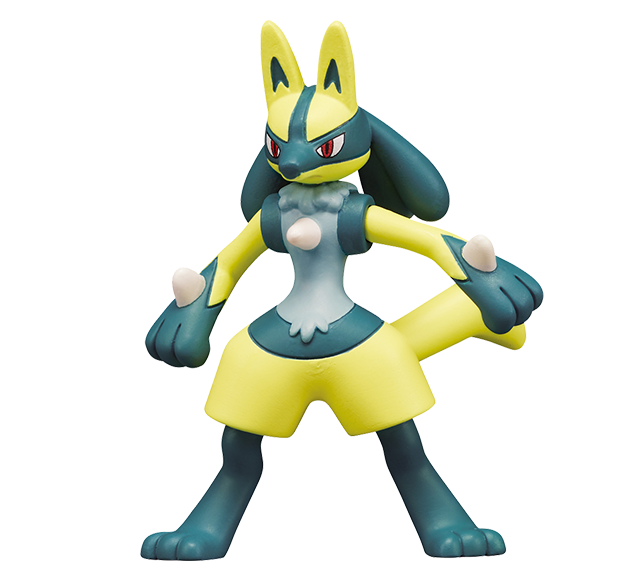 Moncolle Pokemon  Shiny Lucario By Takara Tomy