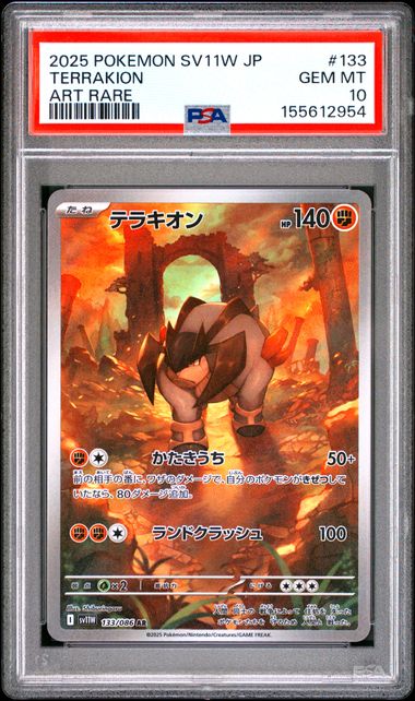 Terrakion PSA10 Sv11W 133/086 AR