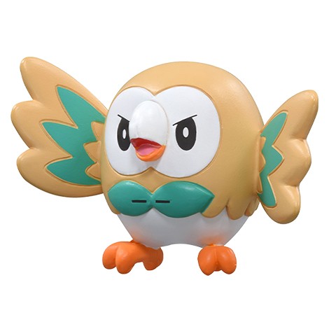 Moncolle Pokemon Rowlet By Takara Tomy