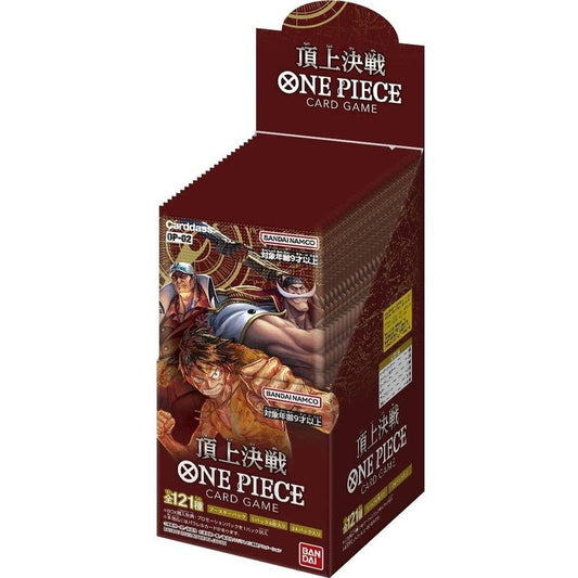 Carte One Piece Booster Box OP 02 Paramount War